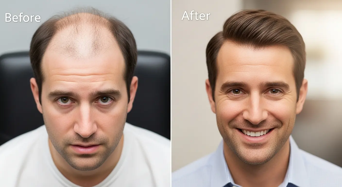 Hair transplant benefits